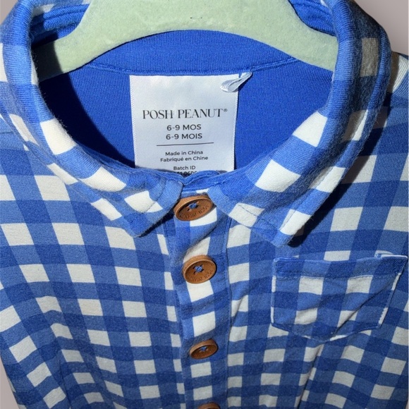 Posh Peanut Bamboo Romper | size 6-9 months - Picture 8 of 8